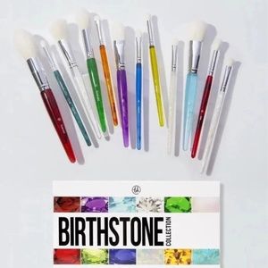 BIRTHSTONE BRUSH VAULT - 12 PIECE FACE & EYE BRUSH SET